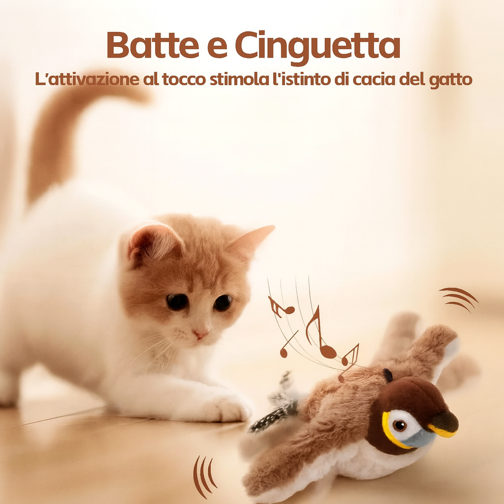 BirdiFly™- Gioco Interattivo per Gatti