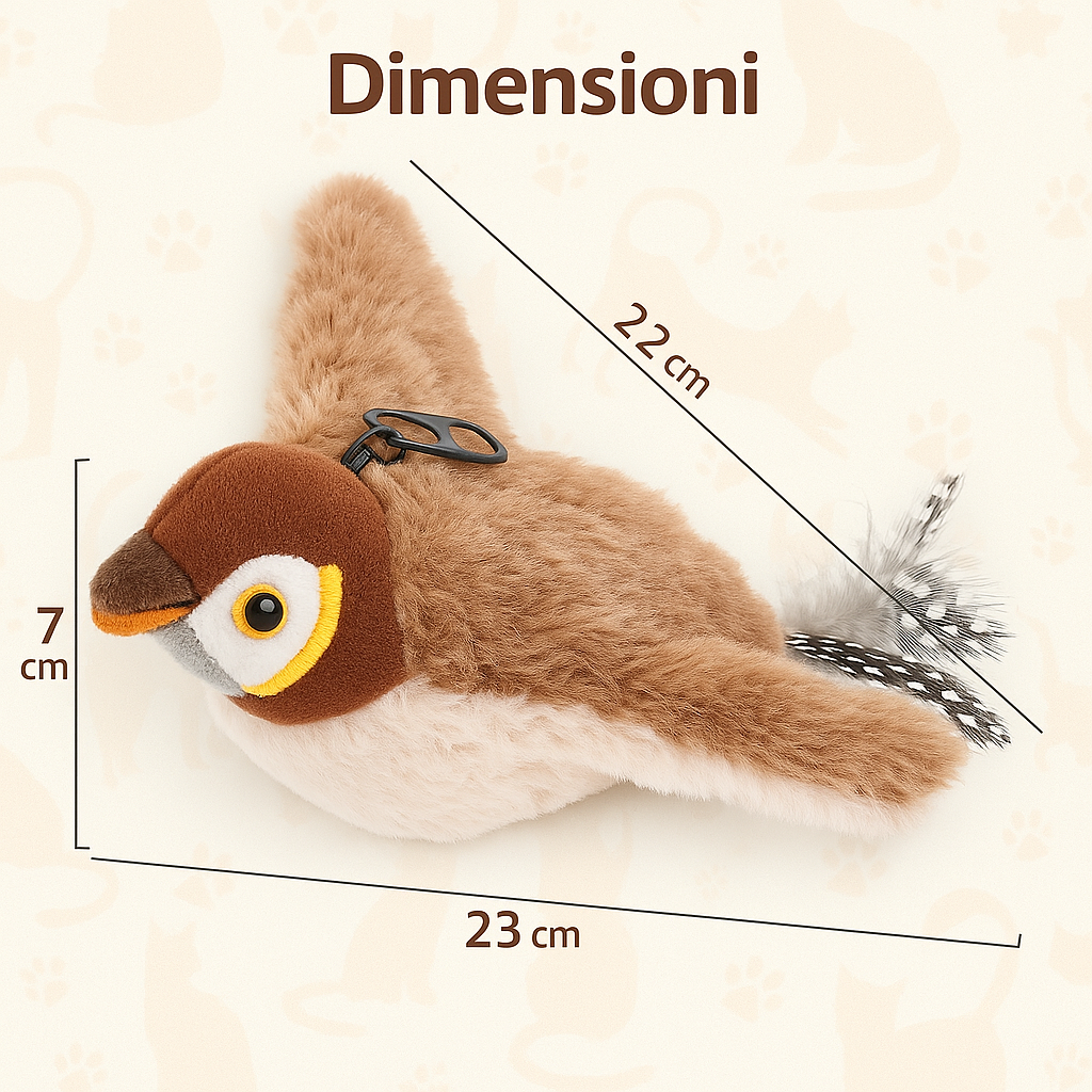 BirdiFly™- Gioco Interattivo per Gatti